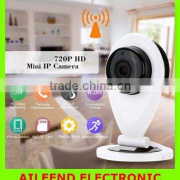Home Security Mobile Remote Camera 720P HD Mini Wifi IP Camera P2P Baby Monitor