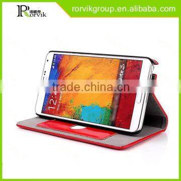 Stents Mobile Phone Case Leather With Great Price for Samsung Galaxy NOTE 3 photo-2