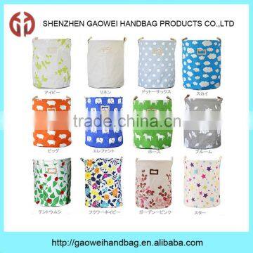 Portable Folding cotton Storage bucket;Multifunction home storage Bucket;multi-purpose houshold Storage bucket