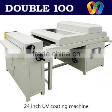 China wholesale high gloss and matt UV liquid 24inch UV coating machine