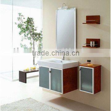 single sink oaken bathroom furniture small from China