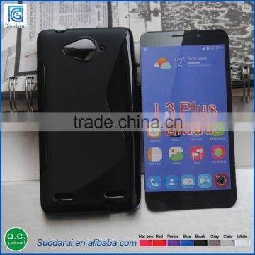 Mobile cover Pudding TPU Gel case For ZTE Blade L3 plus Customized ell case