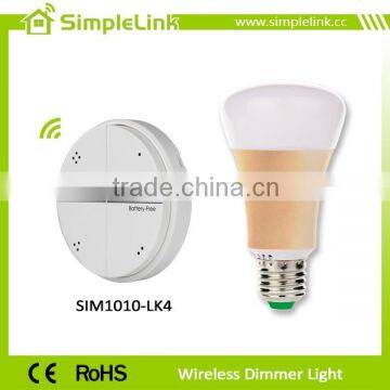 200~240V AC High quality wireless double dimmer switch