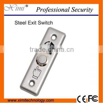 Metal push button switches good quality aluminium magnetic door exit button emergency exit button switch