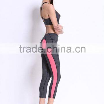 wholesale Custom fashion breathable Skinny yoga pants for women 2015