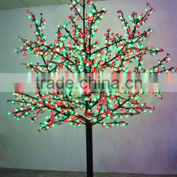 Outdoor Light up Flower Decoration Led Cherry Blossom Solar Tree Light photo-3