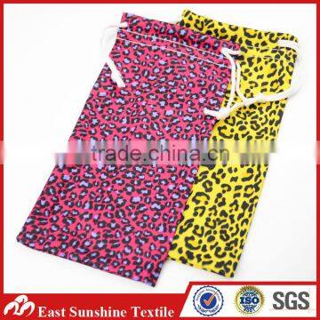 Patterned Microfiber Mobile Phone Bag