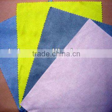 microfiber suede fabric cleaning cloth for sunglasses, glasses