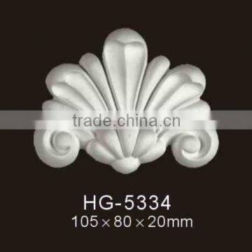 polyurethane pu decorative moulding / veneer accessories ornament accents home interior & exterior