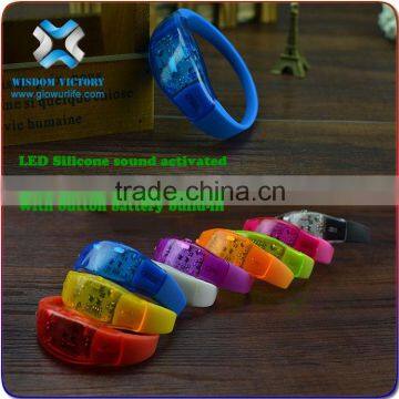 2016 Promotional Logo Print LED Bracelet photo-3