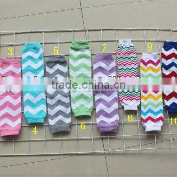 2013 Chevron Leg Warmers Zig Zag Baby Leg Warmers Knitting Pattern for Infant Toddler in Stock