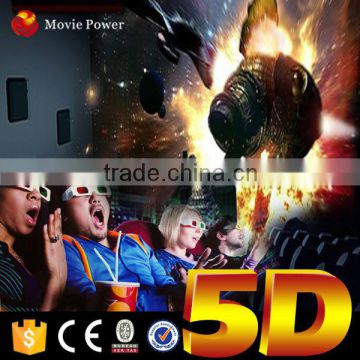 6DOF platform with large carrying capacity motion ride 5d