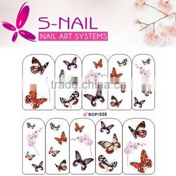 NAIL ART TATTOOS STICKER WATER DECAL /buttferfly Water Transfer Nail Stickers of Flowers photo-4