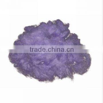 100 colored polyester staple fiber for socks