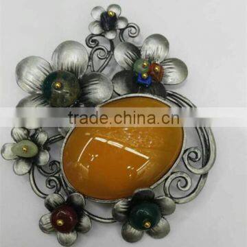 Fashion brooch latest cheap vintage antique brooches in bulk