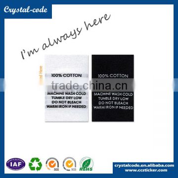 Wholesale embossed nylon fabric label