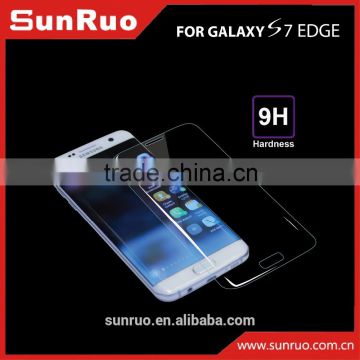 3D curved s7 edge tempered glass screen protector /for Samsung s7 edge screen protector