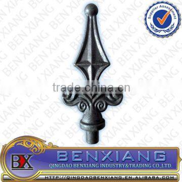 ornamental wrought iron spear head/ post top/ rail heads