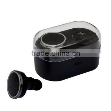 New Compact Design Noise Cancelling 4.1 twins True Wireless Bluetooth Headset, double channel wireless ear-buds