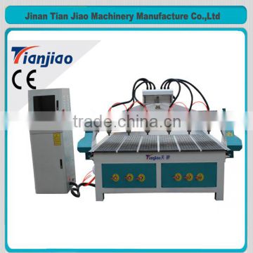 Large size High effiency embossing engraving machine with multi heads