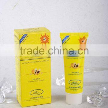 Papaya Sunscreen Lotion for Face (SPF40)