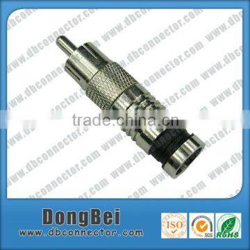 male RCA Compression Connector for RG58 RG59 RG6