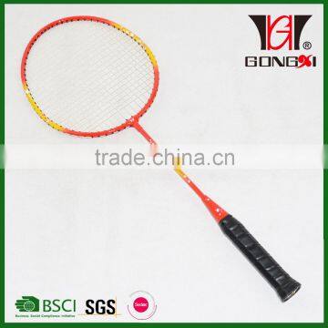 GX-T03 RED high quality steel kids new sport toys badminton racket/racquet