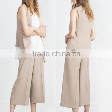 High Waist Crop Casual Palazzo Pants/ Trousers For Woman LV1035