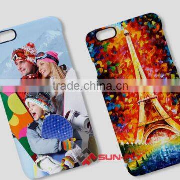 Newest 3D sublimation film phone cases for iphone 6/3D blank film cell phone cases for iphone 6/phone cases for iphone 6