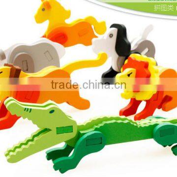 3D EVA puzzle toy animal puzzle children DIY