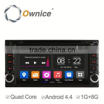 7" 4 core RK3188 android 4.4 up to 5.1 car multimedia For Toyota RAV4 Corolla Prado Built in Canbus bluetooth