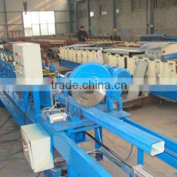 Residential round downspout roll forming machine/ pipe cold cutting machine /downspout machine for sale