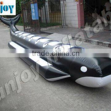 2016 inflatable banana boat whale inflatable water boat