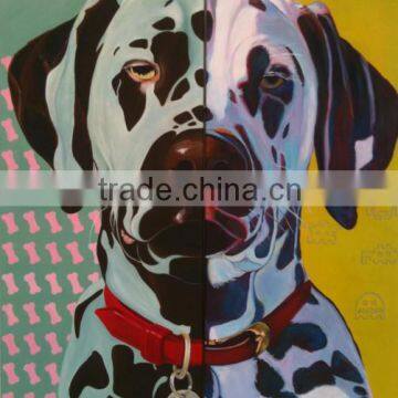 decorative canvas pet dog poster artwork