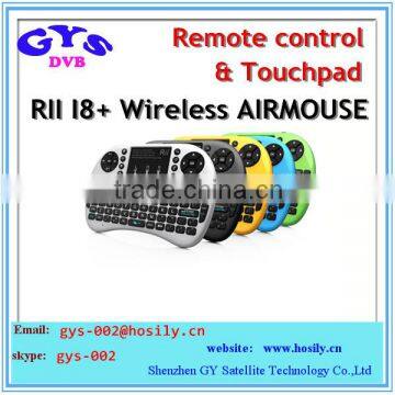 Airmouse Rii i8+ 2.4G Wireless Mini Keyboard rii i8+ airmouse for Android Devices with Multi-touch up to 15 Meters