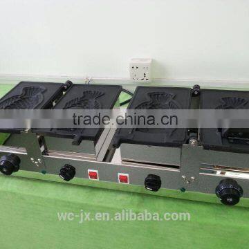 China Factory Hot Sale CE Approved Ice Cream Waffle Taiyaki Machine photo-3