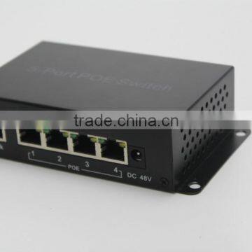 100-240V 5 Port 10/100mbps Rj45 Ethernet Switch POE 4ch 12v 24v 48v Passive POE photo-2
