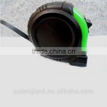 factory custom kinds of high quality rubber steel clip measuring tape/tape measure