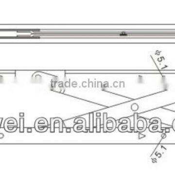 80543428* Flat Push Wind Supporter Friction Hinge