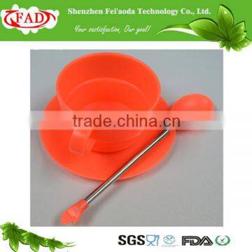 Orange Color Fashion Kitchen Silicone Spoon Rest