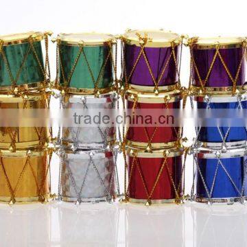 Christmas Drum With Hanger For Decoration