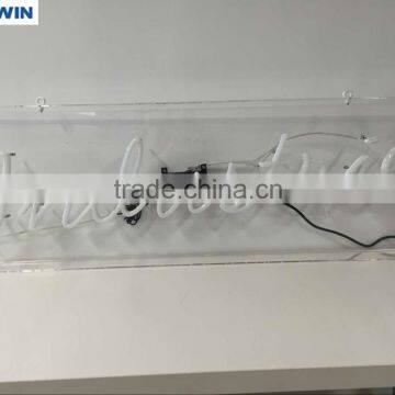 good quality clear acrylic board neon letter sign / neon light