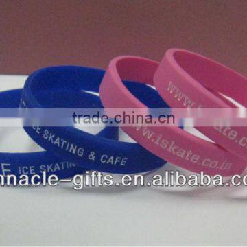 ICE Skating band silicone bracelets