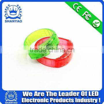 2016 Hot Selling Plastic LED Wristband For Running Cycling Etc Sports Safety