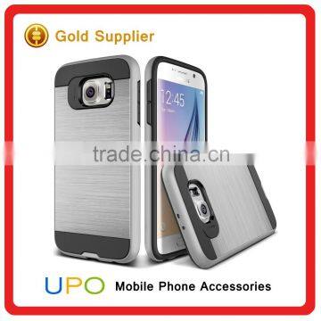 [UPO] Promotion Stylish TPU Hard Plastic PC Back Covers Case for Samsung Galaxy S6