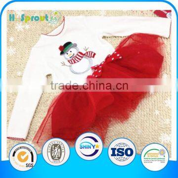 Wholesale baby girl christmas jumpsuit