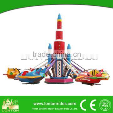 Large or Small Amusement Family Swinger Self Control Plane Rides Family Swinger for sale
