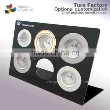 customized acrylic Downlights display holder