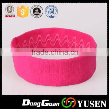 Custom Silicone Anti-slip Nylon Elastic Sport Headband photo-2