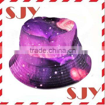 Wholesale Fisherman Custom Galaxy Printed Bucket Hat